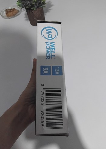 Beyaz WP-1203P 12V 3A Adaptör - Görsel 3