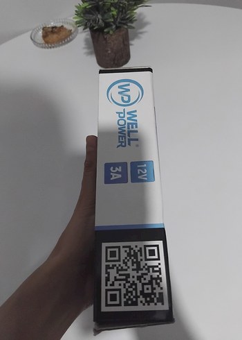 Beyaz WP-1203P 12V 3A Adaptör - Görsel 4