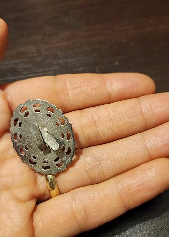 Vintage Kadın broş, Payetli, Bohem Stil - Görsel 2