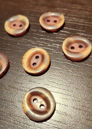 Bohem Tarzda Doğal Ahşap Düğmeler - Görsel 2