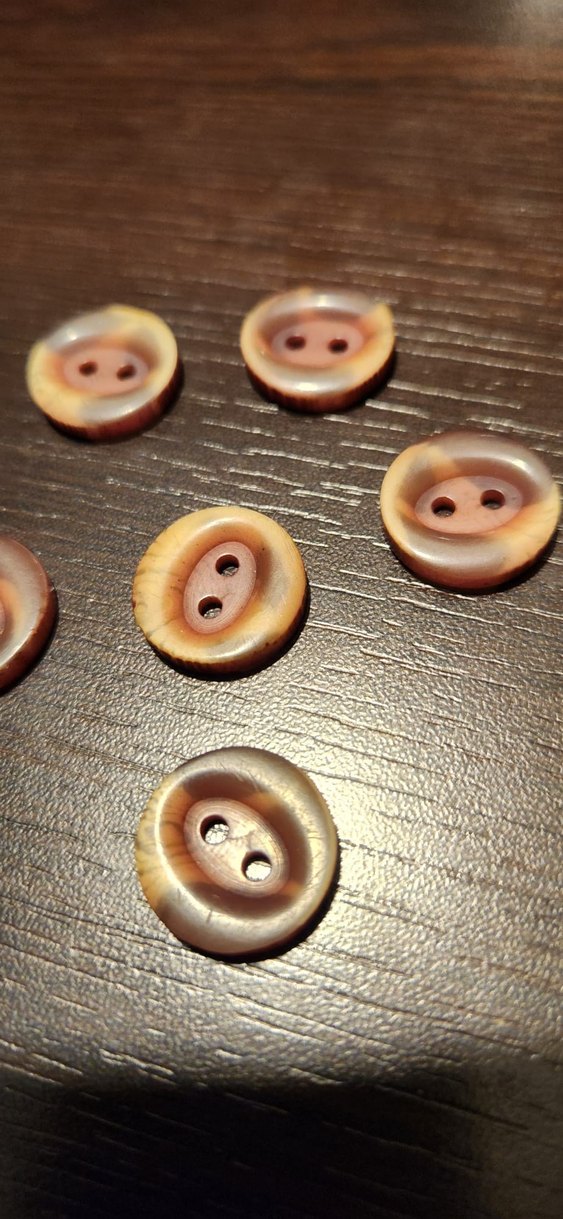 Bohem Tarzda Doğal Ahşap Düğmeler - Görsel 2