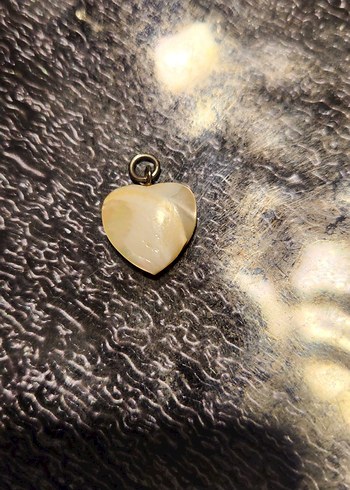 Altın Renkli Midi Boy Kalp Kolye - Görsel 2