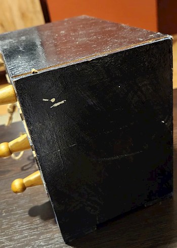 Siyah Ahşap Makyaj Organizerı - Görsel 4