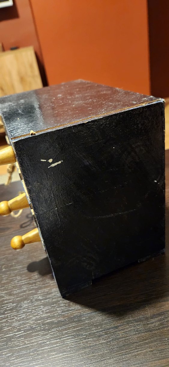 Siyah Ahşap Makyaj Organizerı - Görsel 4