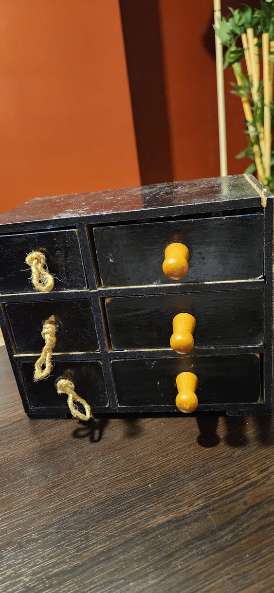 Siyah Ahşap Makyaj Organizerı - Görsel 2