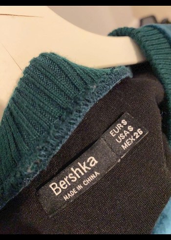 Mavi Peluş ve Kadife Sweatshirt - Görsel 3