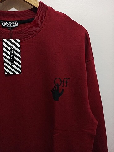 Off White unisex oversize sweat