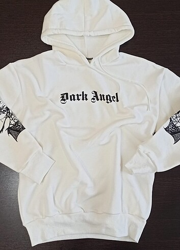 Unisex kapşonlu 3iplik şardonlu sweat 