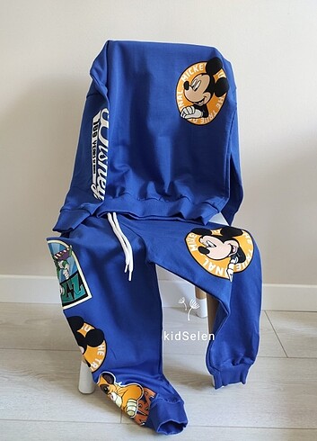 Zara Mickey Mouse alt üst çocuk takım 