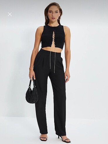 Trendyol & Milla siyah pantolon