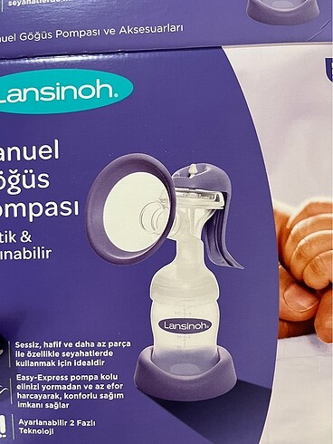 Lansinoh manuel göğüs pompası