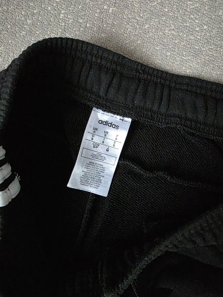 Erkek Siyah Adidas Çizgili Eşofman Altı - Görsel 4