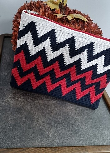 Wayuu portföy çanta - Görsel 3