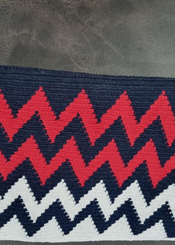 Wayuu portföy çanta - Görsel 2