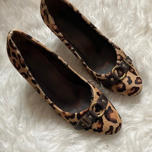 Dolce & Gabbana dolce gabbana leopar topuklu