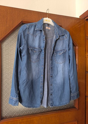 Colin's Mavi Denim Gomlek