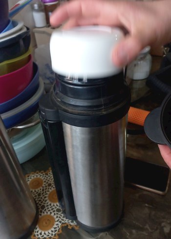 Gri  2 lt Termos Şişeleri 2li - Görsel 4