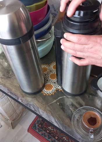 Gri  2 lt Termos Şişeleri 2li - Görsel 9