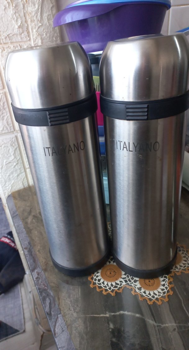 Gri  2 lt Termos Şişeleri 2li - Görsel 2