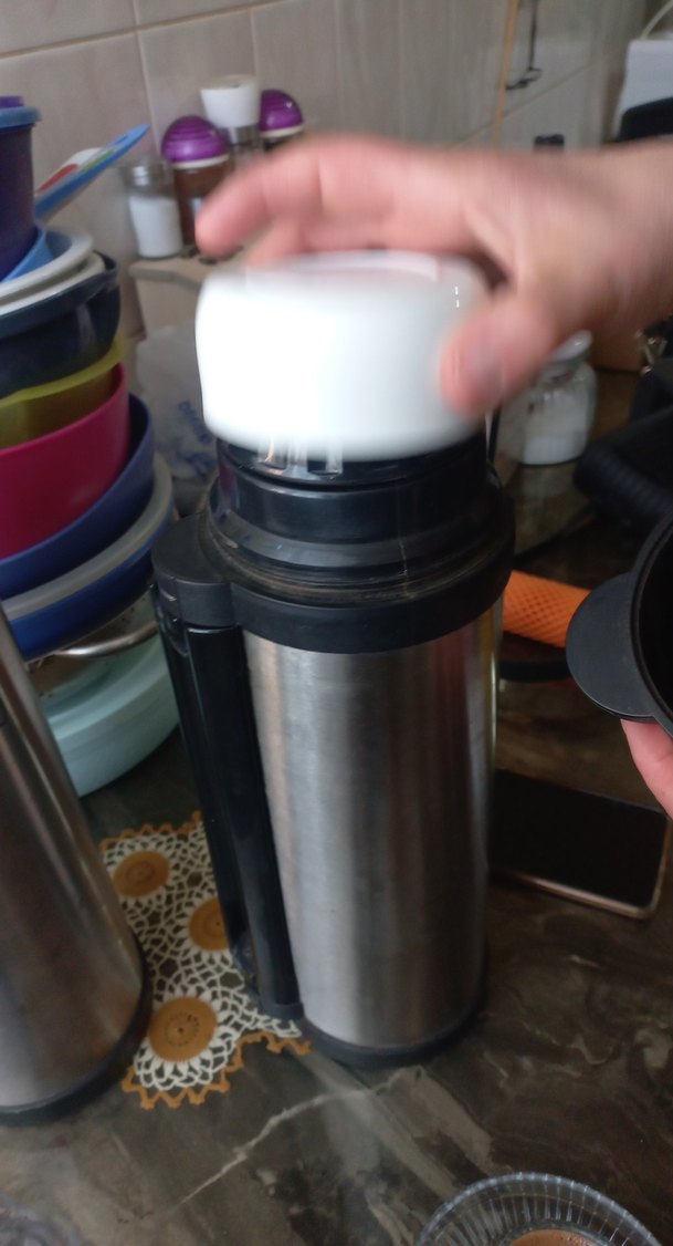 Gri  2 lt Termos Şişeleri 2li - Görsel 4