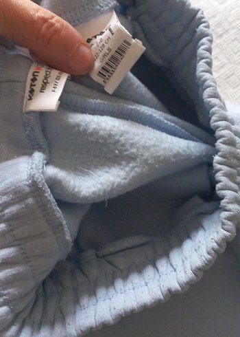 Açık mavi Rahat Kesim kız çocukEşofman Altı - Görsel 6