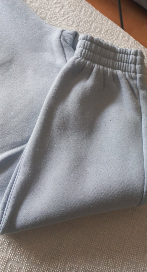 Açık mavi Rahat Kesim kız çocukEşofman Altı - Görsel 4