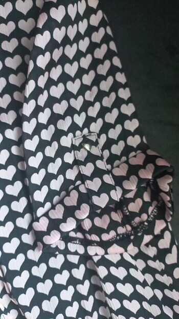 Şık beli lastikli şifon elbise - Görsel 4