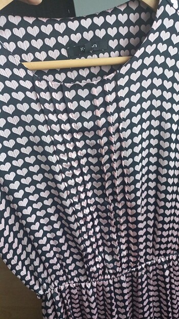 Şık beli lastikli şifon elbise - Görsel 8