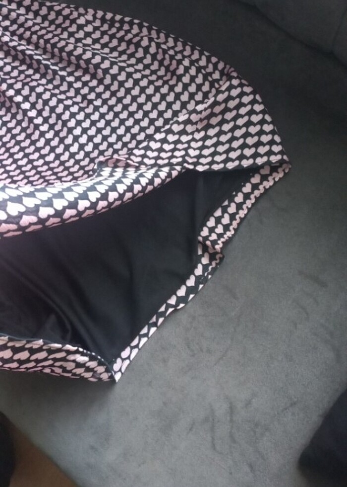 Şık beli lastikli şifon elbise - Görsel 5