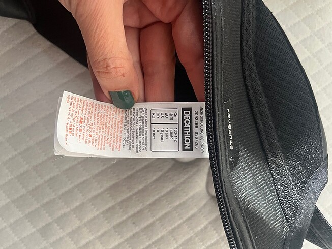 Decathlon Fouganza binicilik çeps 10 yaş
