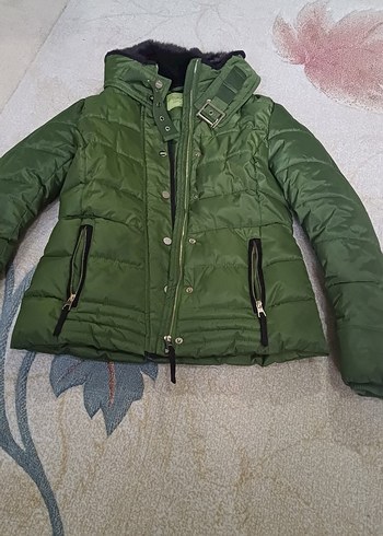 Limon Company Limon Company Kadın Yeşil Midi Kaban