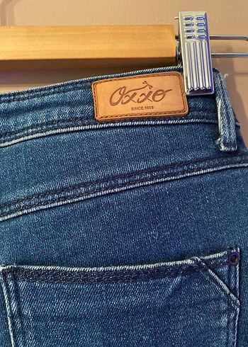 Rahat Kesim Mavi Kadın Kot Pantolon - Görsel 4