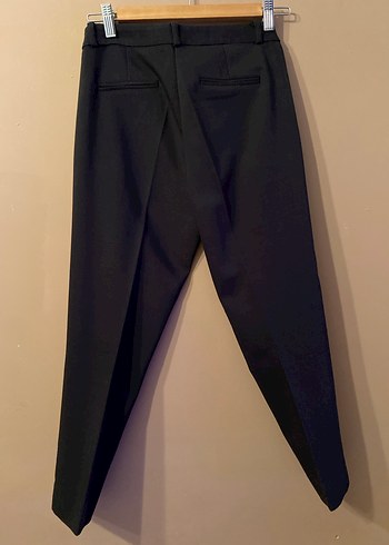 Siyah Kadın Kumaş Pantolon - Görsel 2