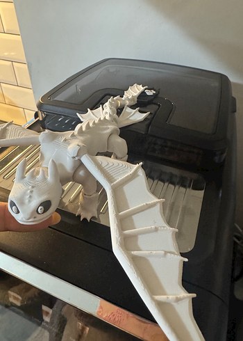 Siyah ve Beyaz 
Ejderha Aksiyon Figürleri - Görsel 8