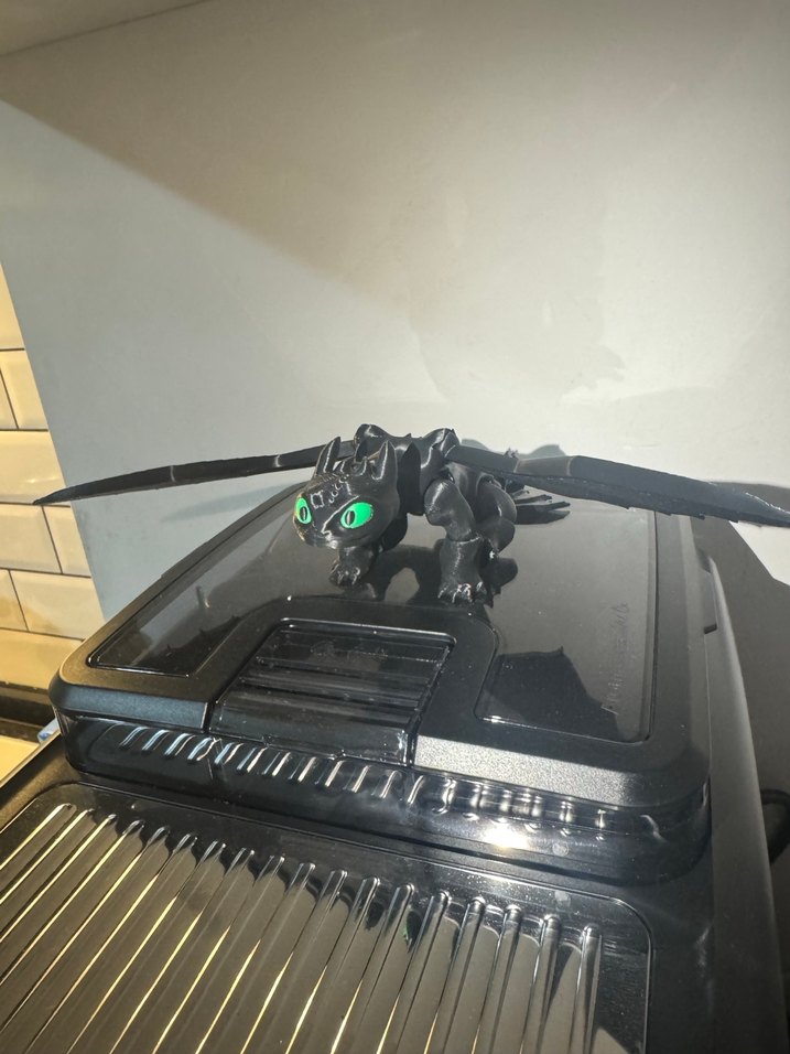 Siyah ve Beyaz 
Ejderha Aksiyon Figürleri - Görsel 3