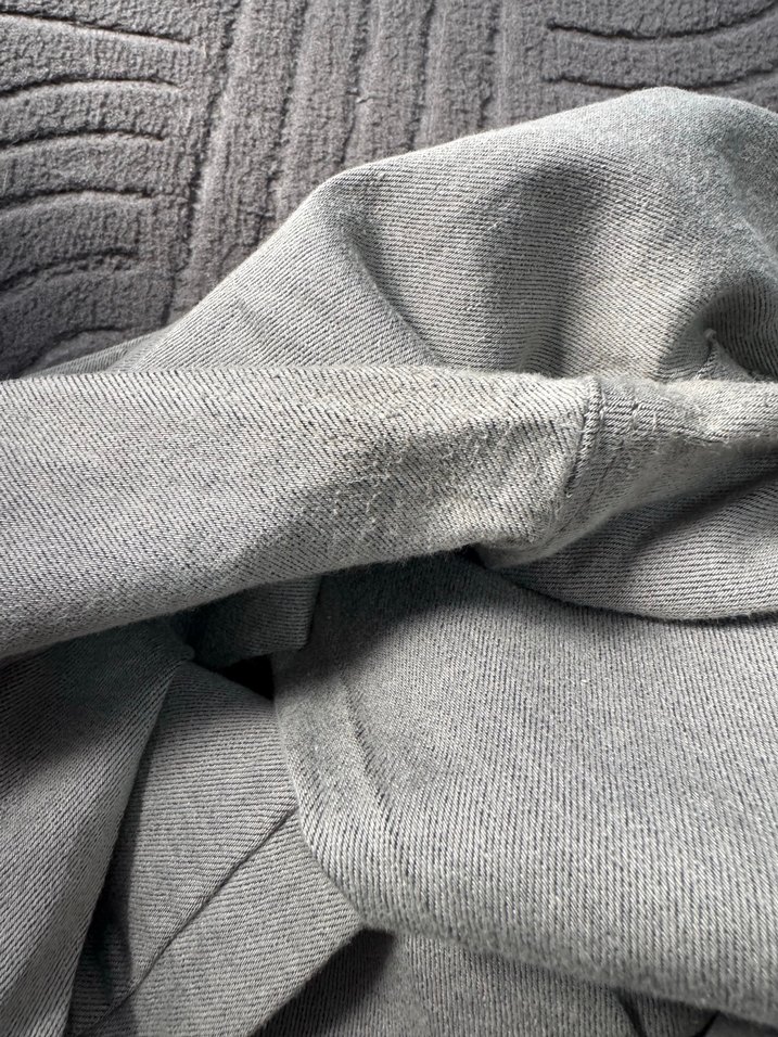 Gri Regular Fit Kadın Midi Kot Pantolon - Görsel 4