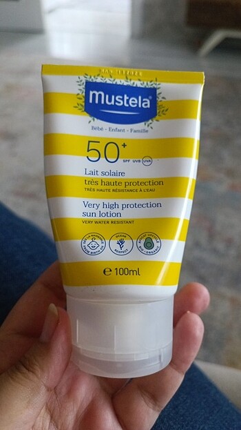 MUSTELA GÜNEŞ KREMİ