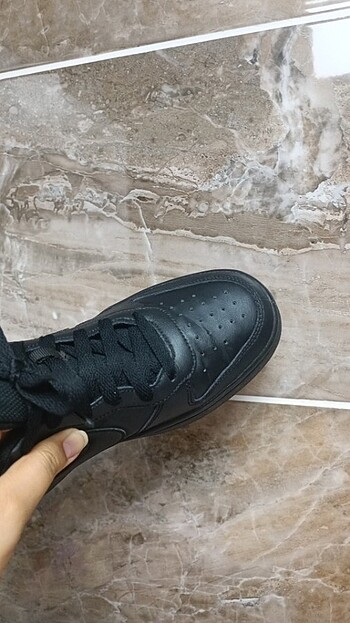 NİKE COURT KADİN SİYAH SPOR AYAKKABİ - Görsel 5