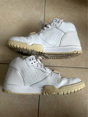 42 Beden beyaz Renk Orijinal NIKE AIR TRAINER 42.5 MAX WHITE SNEAKERS Jordan