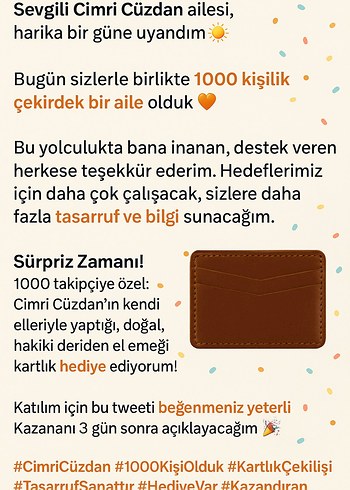 Kahverengi Minimalist Erkek Kartlık