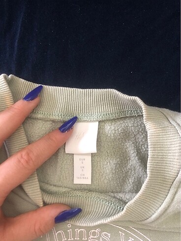 m Beden Hm mint yeşili sweat