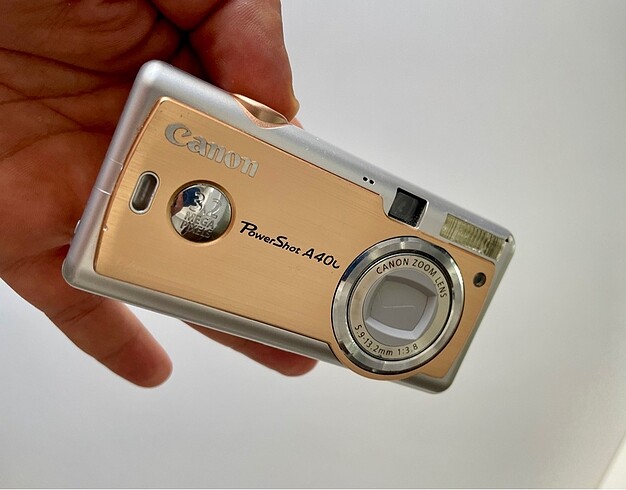 Canon PowerShot A400 Vintage Dijital Fotoğraf Makinesi