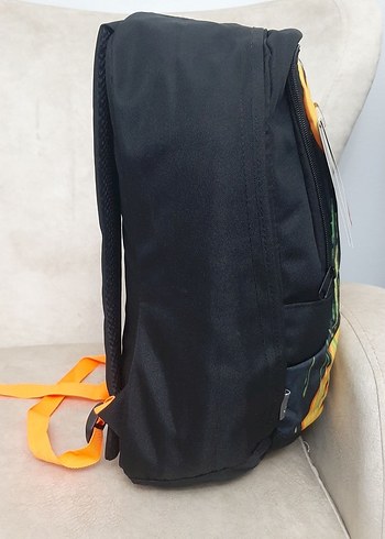Renkli Emoji Baskılı Çocuk Okul Çantası - Görsel 2