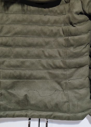 Kürklü Koyu Kahverengi Kadın Kışlık Mont - Görsel 5