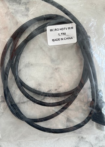 Siyah HDMI Uzatma Kablosu ekran yansıtma - Görsel 7