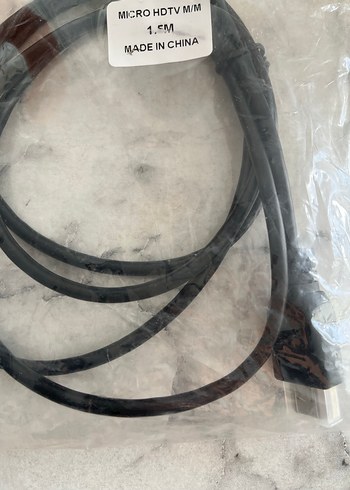 Siyah HDMI Uzatma Kablosu ekran yansıtma - Görsel 6