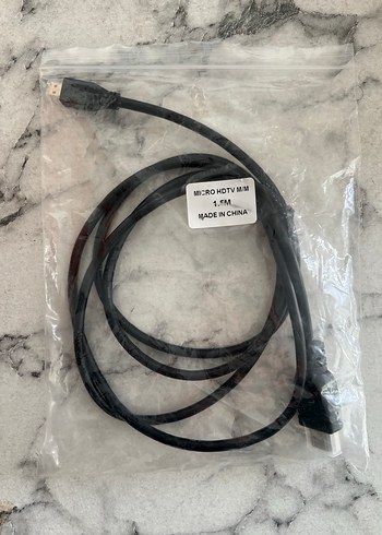 Siyah HDMI Uzatma Kablosu ekran yansıtma - Görsel 2