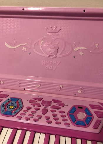  Beden Pembe Çocuk Müzik Oyuncağı Piyano
