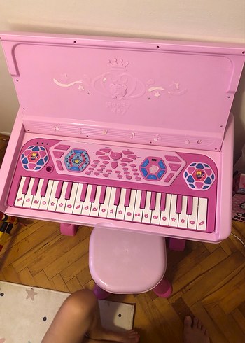 Diğer Pembe Çocuk Müzik Oyuncağı Piyano