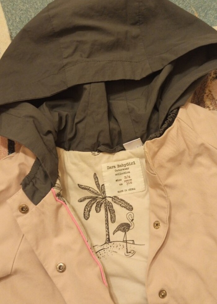 zara ceket yağmurluk  - Görsel 3